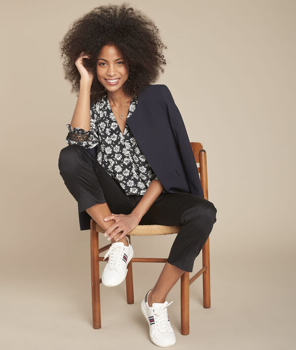 Blouse imprimé marguerite Malice | 1-2-3 Blouse imprimé marguerite Malice PhotoZ | 1-2-3