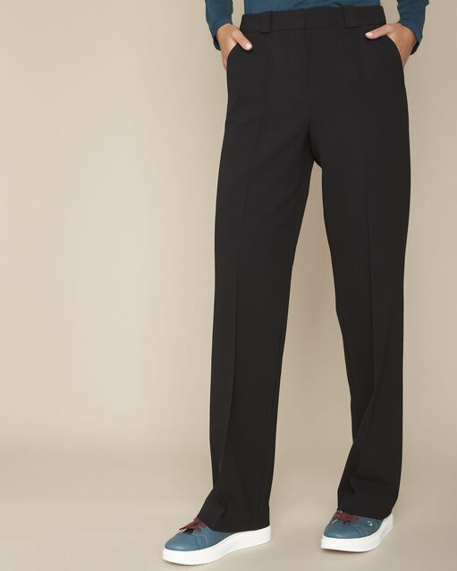 Pantalon droit en microfribre Eloic (1) - Maison 123