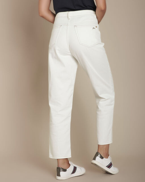 Le vintage straight blanc steven blanc casse.