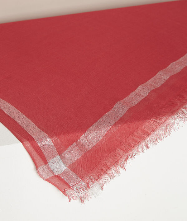 Foulard corail lurex Orelia | 1-2-3 Foulard corail lurex Orelia PhotoZ | 1-2-3