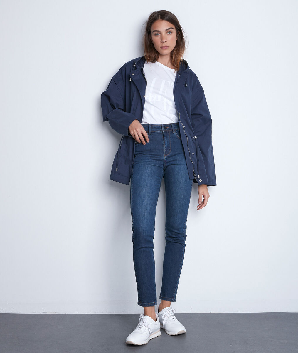 Parka légère marine Gaia | 1-2-3 Parka légère marine Gaia PhotoZ | 1-2-3