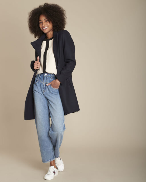 Le vintage straight jean steven glacier.