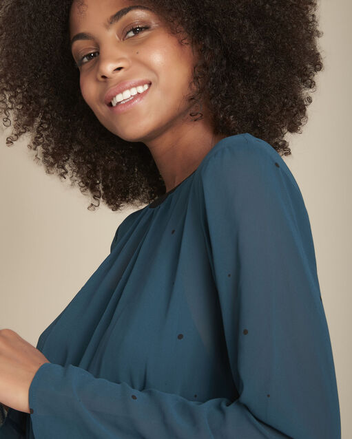 Robe longue plissée cyprès Iola (2) - Maison 123