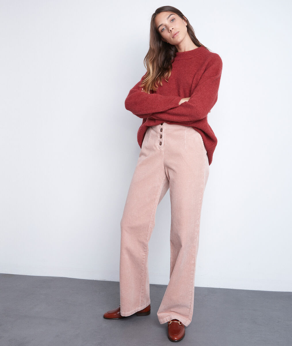 Pull en maille brique Tabasco | 1-2-3 Pull en maille brique Tabasco PhotoZ | 1-2-3