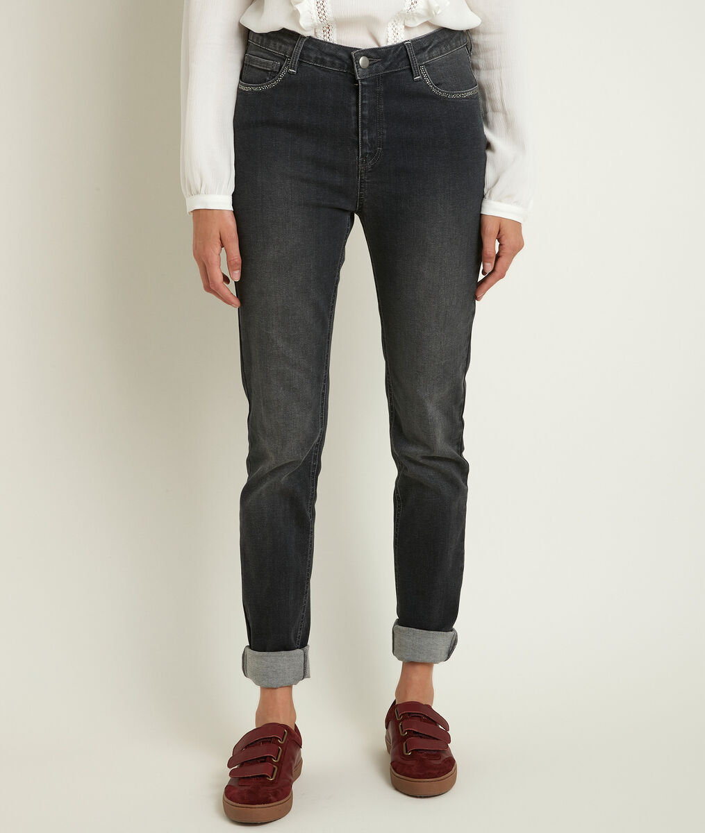 L'iconique slim gris chiné Prunelle | 1-2-3 L'iconique slim gris chiné Prunelle PhotoZ | 1-2-3