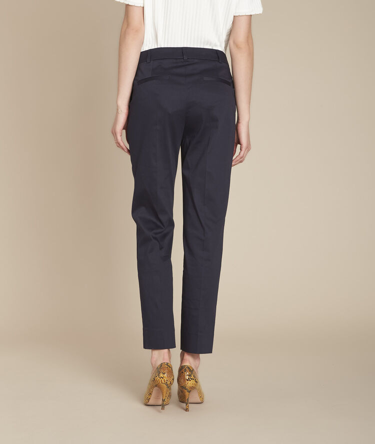 Marineblauwe sigaretbroek rubis marine.