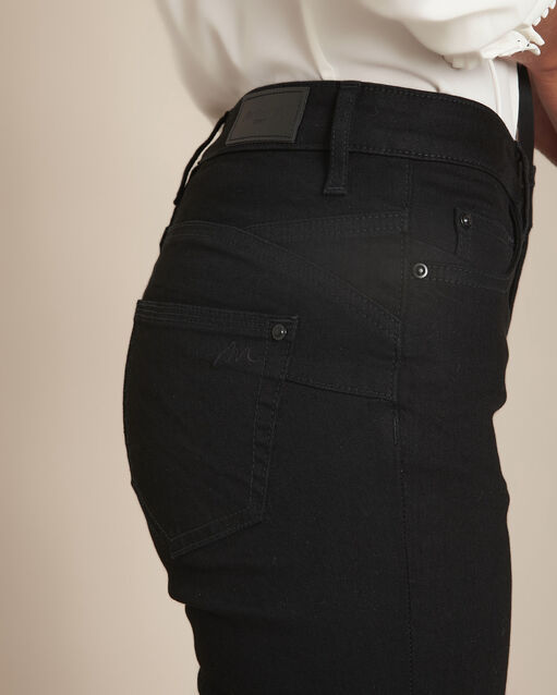 L'elégant push-up jean noir salima noir.