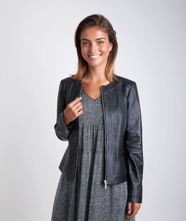 Veste en cuir Livia | 1-2-3 Veste en cuir Livia PhotoZ | 1-2-3