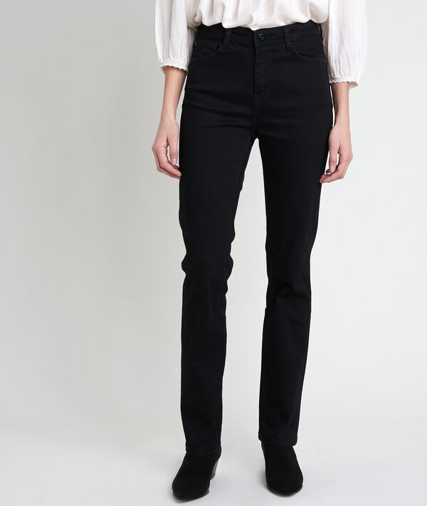 De originele, zwarte straight-fit 123 jeans Sonia | 1-2-3 De originele, zwarte straight-fit 123 jeans Sonia PhotoZ | 1-2-3