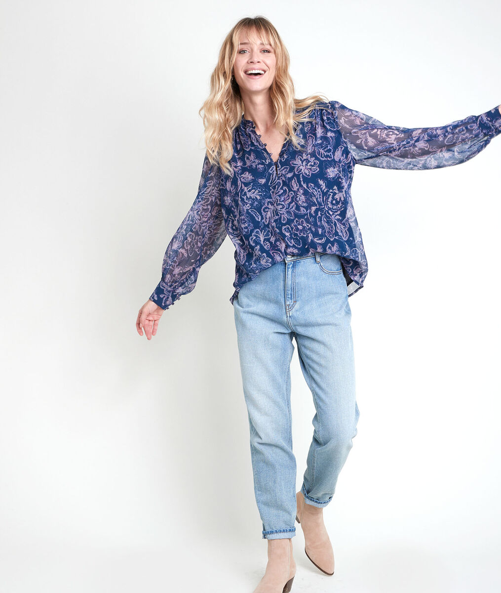 Blouse imprimé fleuri Tunon | 1-2-3 Blouse imprimé fleuri Tunon PhotoZ | 1-2-3
