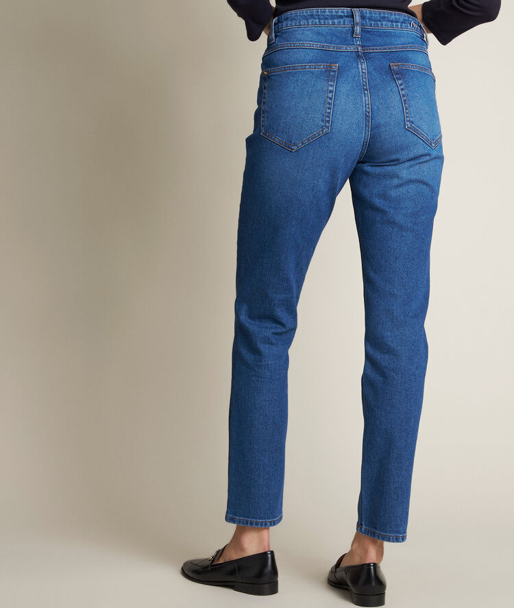Le confort fit : jean boyfriend stone used sacha delave clair.