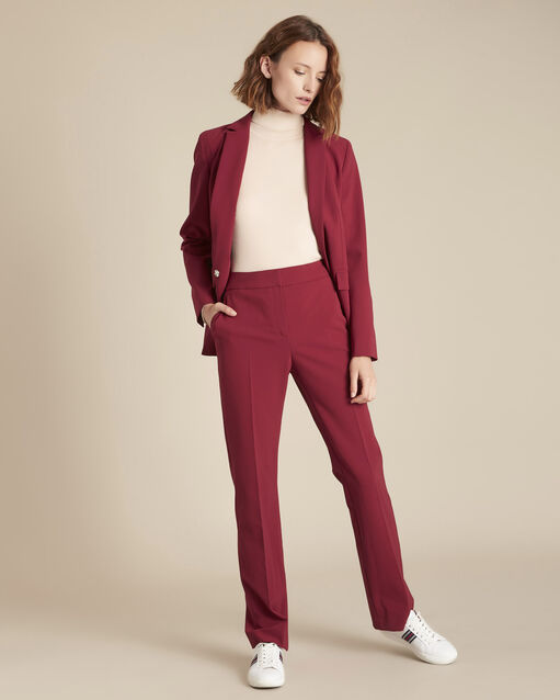 Beige geribde coltrui Florale (2) - Maison 123