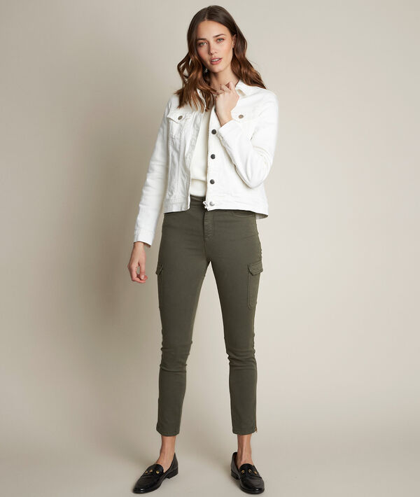 Pantalon kaki battle Ines | 1-2-3 Pantalon kaki battle Ines PhotoZ | 1-2-3