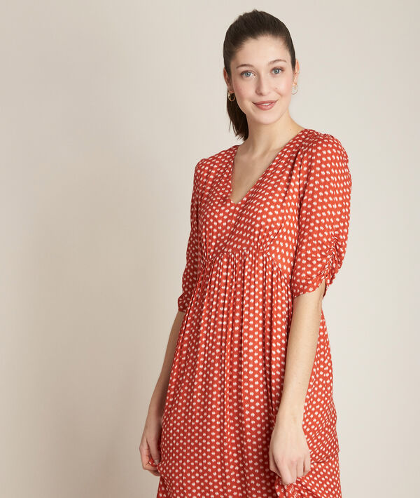 Robe longue imprimée Claude | 1-2-3 Robe longue imprimée Claude PhotoZ | 1-2-3