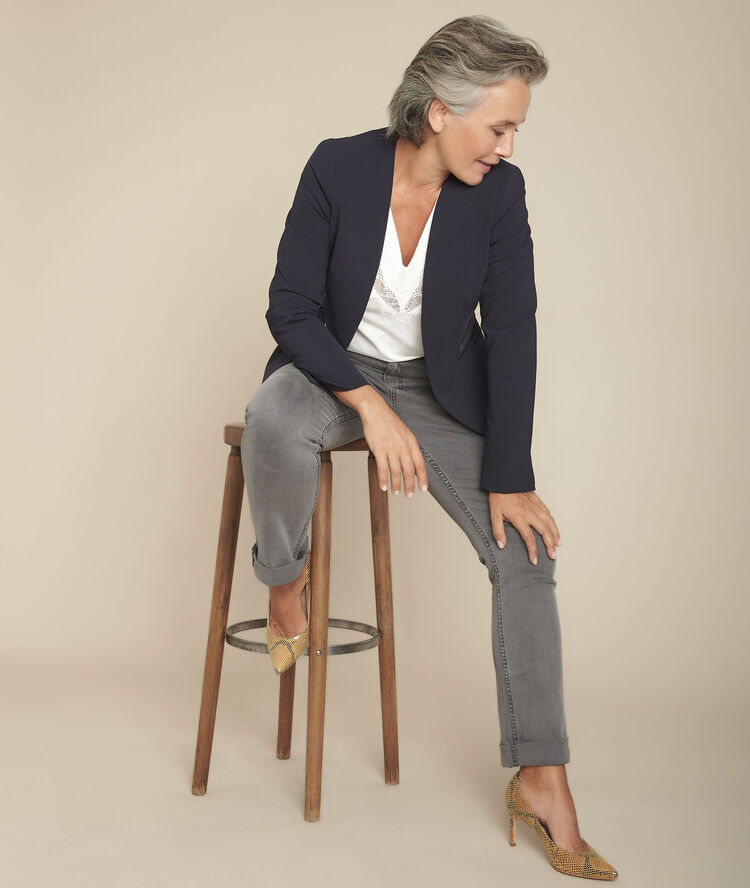 L'original 123 : jean droit chiné sonia chine moyen.