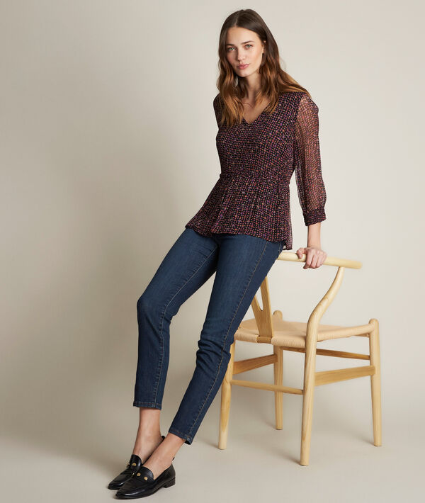Jean slim lurex brut Amanda | 1-2-3 Jean slim lurex brut Amanda PhotoZ | 1-2-3