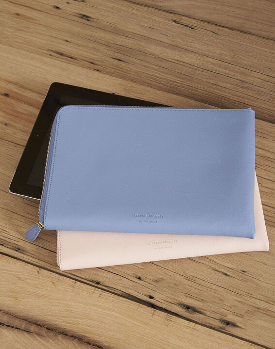 Housse Ipad bleu ciel Brooklyn | 1-2-3 Housse Ipad bleu ciel Brooklyn PhotoZ | 1-2-3