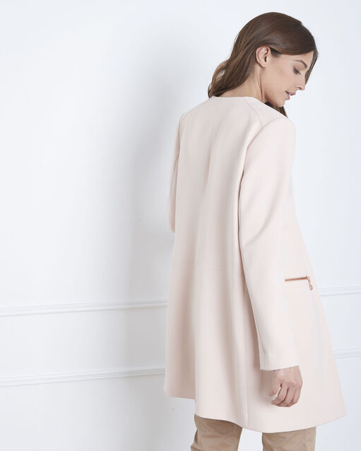 Manteau poudre zips kaya poudre.