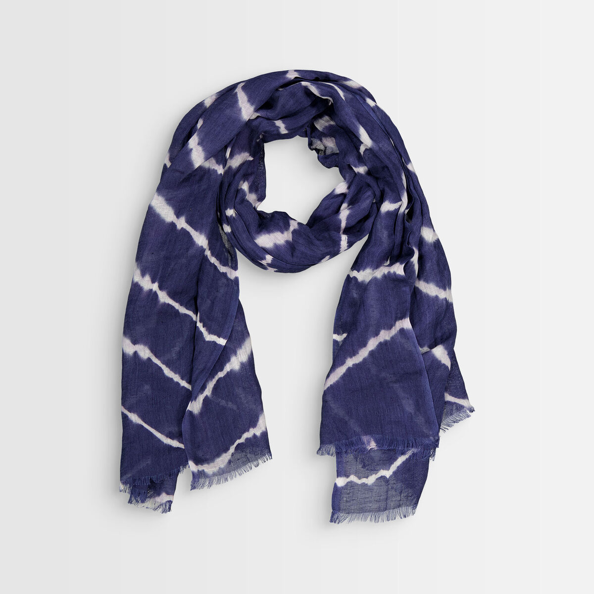 Foulard tie and dye marine Blake | 1-2-3 Foulard tie and dye marine Blake PhotoZ | 1-2-3