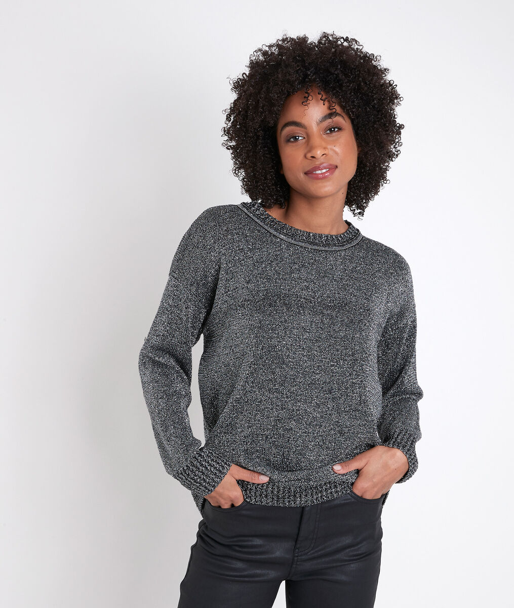 Pull lurex noir Roline | 1-2-3 Pull lurex noir Roline PhotoZ | 1-2-3