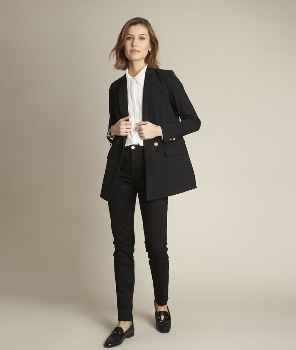 Jean slim noir Amel | 1-2-3 Jean slim noir Amel PhotoZ | 1-2-3