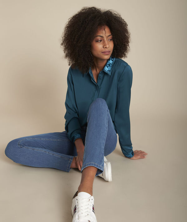 Chemise satinée Maya | 1-2-3 Chemise satinée Maya PhotoZ | 1-2-3