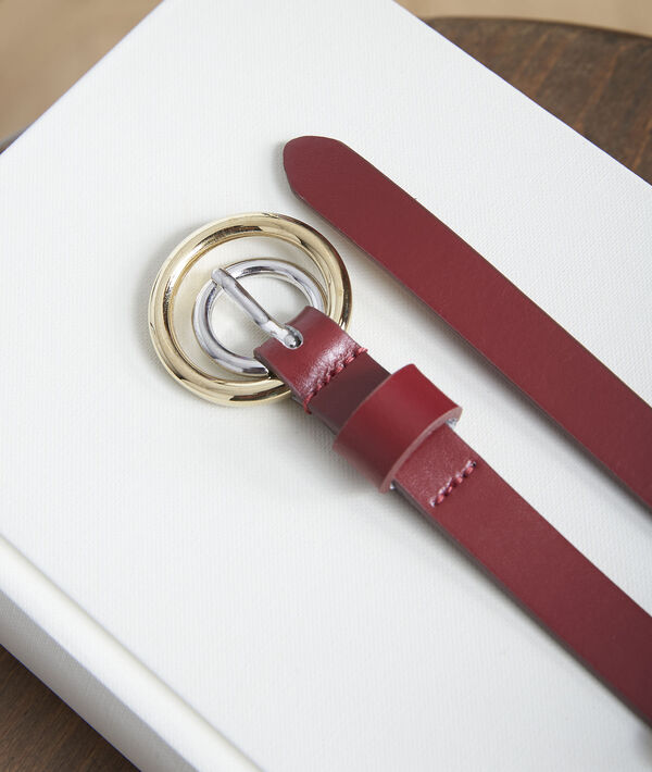 Ceinture en cuir double boucle Armada | 1-2-3 Ceinture en cuir double boucle Armada PhotoZ | 1-2-3