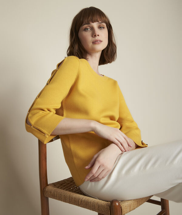 Pull milano jaune Darwin | 1-2-3 Pull milano jaune Darwin PhotoZ | 1-2-3