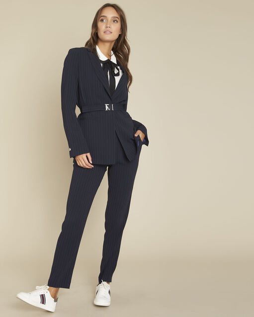 Pantalon cigarette rayé Erwan (2) - Maison 123