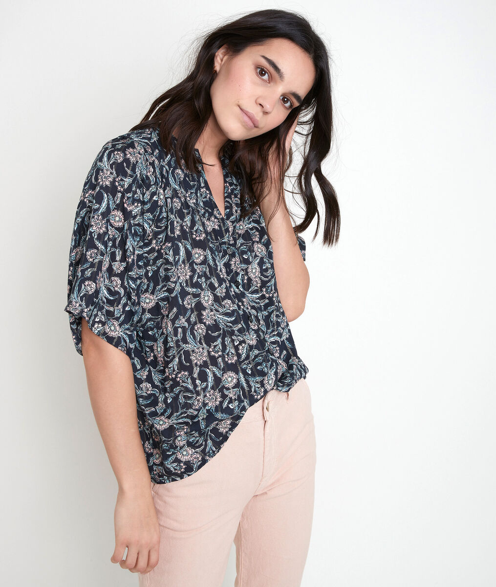 Blouse imprimé fleuri Telia | 1-2-3 Blouse imprimé fleuri Telia PhotoZ | 1-2-3