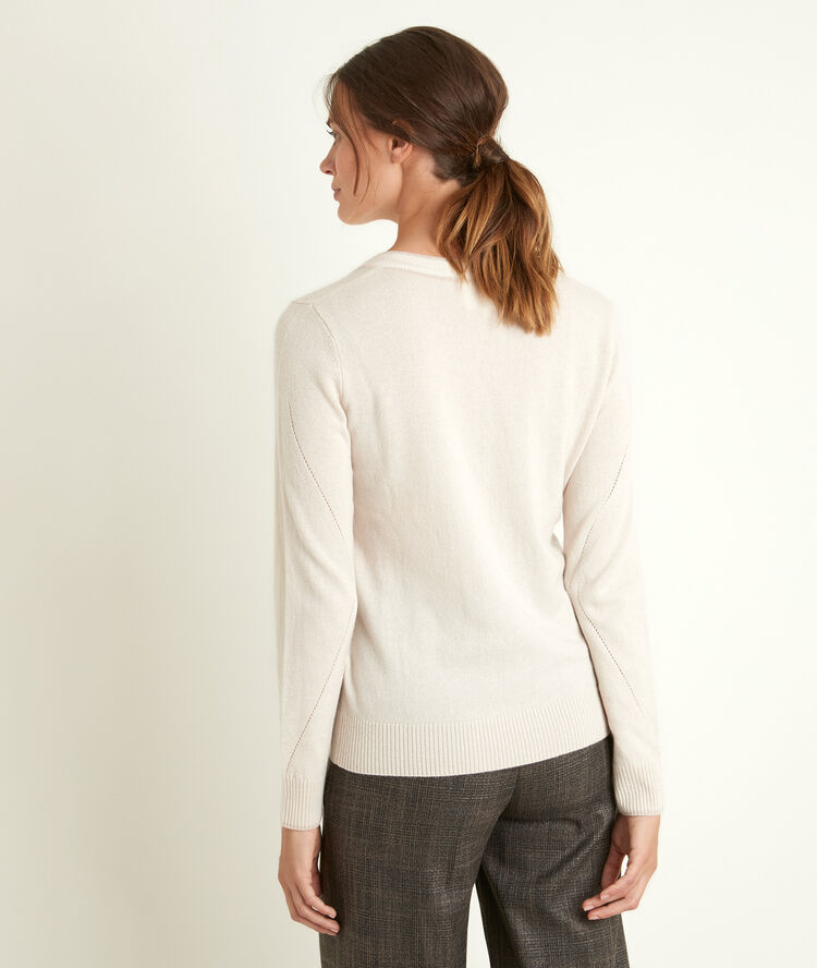 Pull en laine et cachemire buvard rozane buvard.