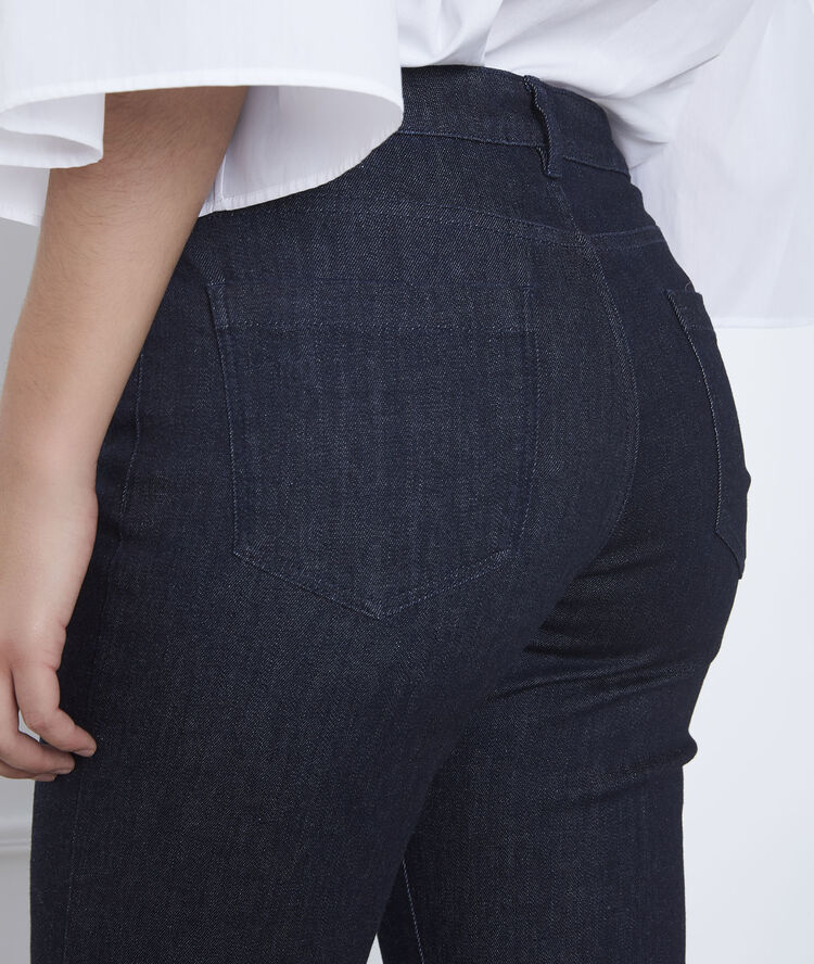 Gerade geschnittene jeans cher dunkles indigoblau.
