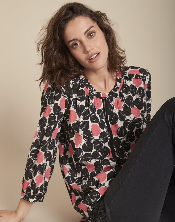 Blouse imprimé fleuri Maryse | 1-2-3 Blouse imprimé fleuri Maryse PhotoZ | 1-2-3