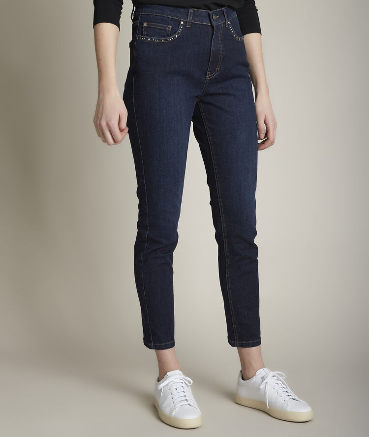 Jean slim brut alia denim brut.