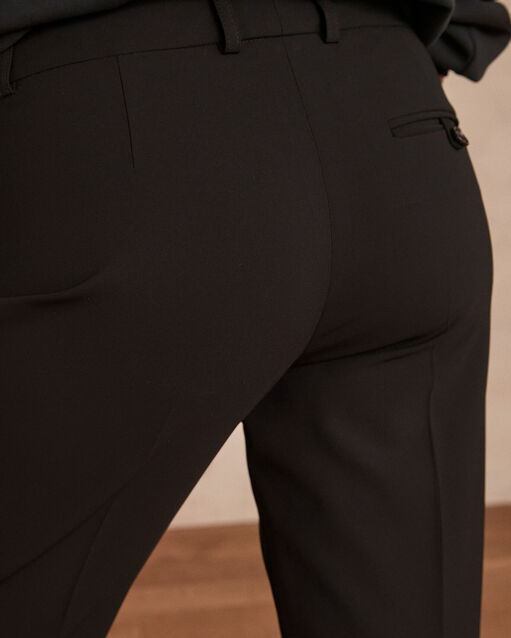 Pantalon de tailleur noir valero noir.