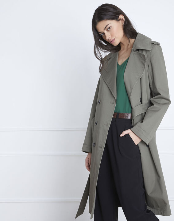 Kakifarbener Trenchcoat Dina | 1-2-3 Kakifarbener Trenchcoat Dina PhotoZ | 1-2-3