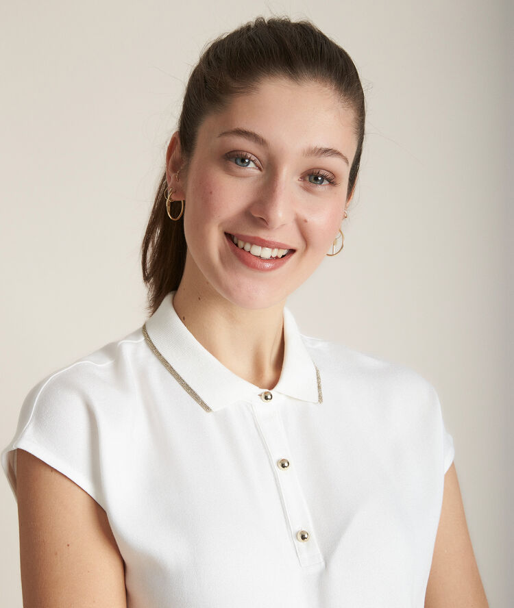 Polo blanc rush blanc.