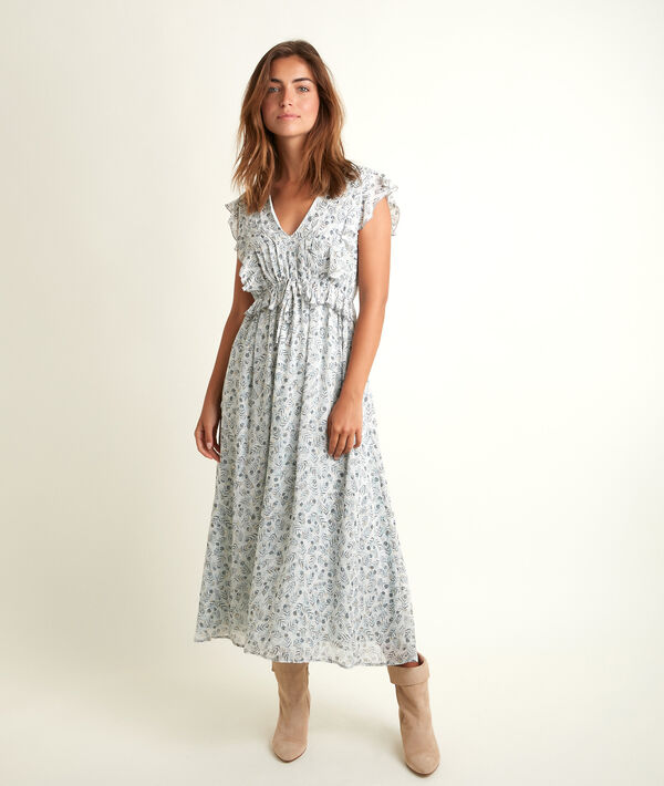 Robe longue imprimée Nora | 1-2-3 Robe longue imprimée Nora PhotoZ | 1-2-3