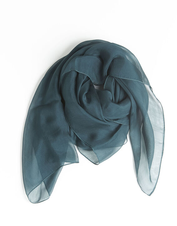 Foulard vert en soie Alice | 1-2-3 Foulard vert en soie Alice PhotoZ | 1-2-3