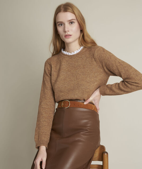 Pull lurex col fantaisie Froufrou | 1-2-3 Pull lurex col fantaisie Froufrou PhotoZ | 1-2-3