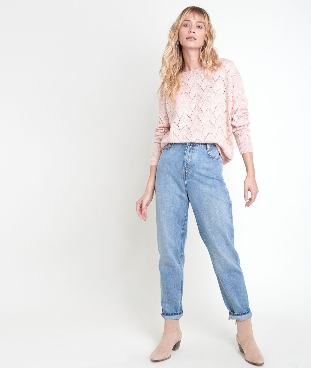 Pull poudre ajouré Agathe | 1-2-3 Pull poudre ajouré Agathe PhotoZ | 1-2-3