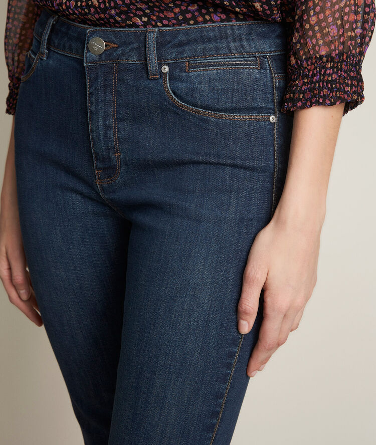 Jean slim lurex brut amanda denim brut.
