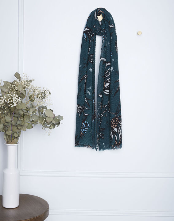 Foulard cyprès imprimé Gallina | 1-2-3 Foulard cyprès imprimé Gallina PhotoZ | 1-2-3