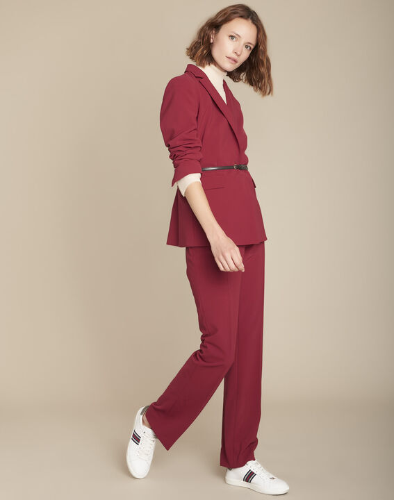 Veste en microfibre ceinturée Bongo | 1-2-3 Veste en microfibre ceinturée Bongo PhotoZ | 1-2-3