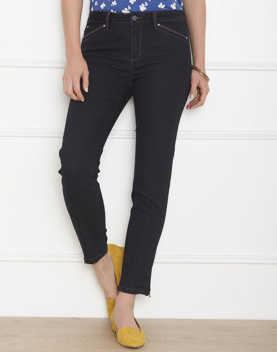 Jean slim noir à zips taille normale Opera | 1-2-3 Jean slim noir à zips taille normale Opera PhotoZ | 1-2-3