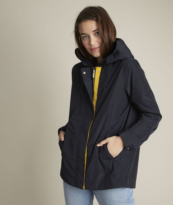 Parka à capuche marine Fara | 1-2-3 Parka à capuche marine Fara PhotoZ | 1-2-3