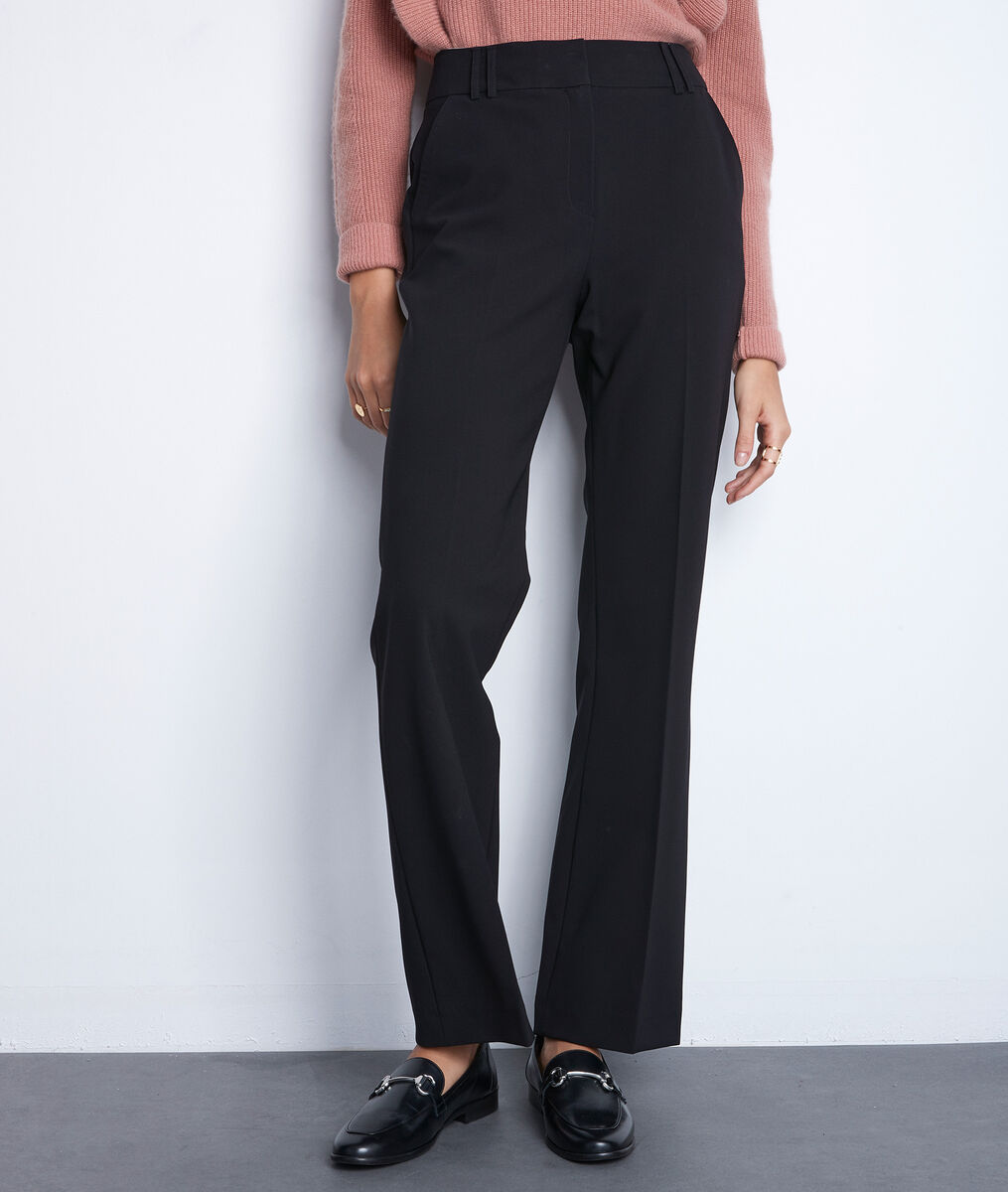 Pantalon de tailleur évasé noir Drew | 1-2-3 Pantalon de tailleur évasé noir Drew PhotoZ | 1-2-3