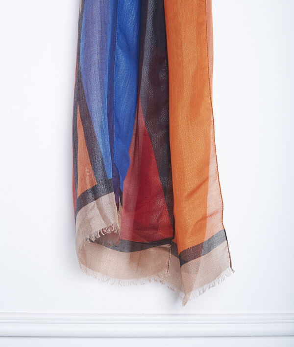 Foulard imprimé graphique Gabriella | 1-2-3 Foulard imprimé graphique Gabriella PhotoZ | 1-2-3