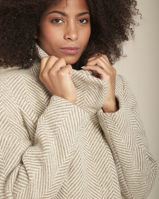 Manteau en laine col montant Timothée (2) - Maison 123