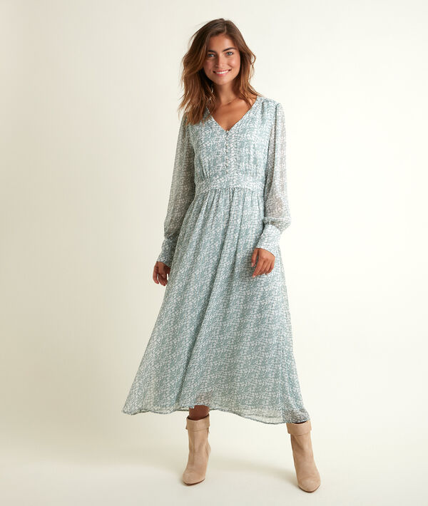 Robe longue imprimée Nety | 1-2-3 Robe longue imprimée Nety PhotoZ | 1-2-3